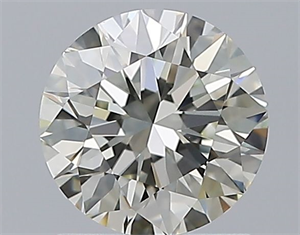 Picture of Natural Diamond 1.21 Carats, Round with Excellent Cut, L Color, VS1 Clarity and Certified by GIA
