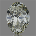 Natural Diamond 0.53 Carats, Oval with  Cut, K Color, VS1 Clarity and Certified by GIA