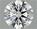 Lab Grown Diamond 1.40 Carats, Round with Ideal Cut, E Color, VS1 Clarity and Certified by IGI