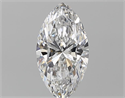 Natural Diamond 1.50 Carats, Marquise with  Cut, D Color, VS2 Clarity and Certified by GIA