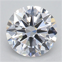 Lab Grown Diamond 0.73 Carats, Round with Excellent Cut, D Color, VVS2 Clarity and Certified by IGI