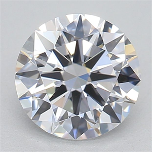 Picture of Lab Grown Diamond 0.73 Carats, Round with Excellent Cut, D Color, VVS2 Clarity and Certified by IGI