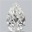 Diamante Natural 1.00 quilates, De pera , Color H, claridad VS1 y certificado GIA