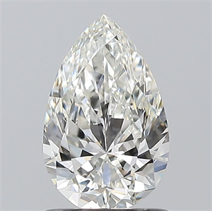 Foto Diamante Natural 1.00 quilates, De pera , Color H, claridad VS1 y certificado GIA de