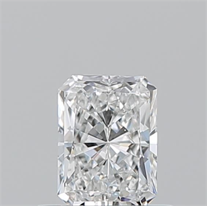 Picture of Natural Diamond 0.51 Carats, Radiant with  Cut, E Color, SI1 Clarity and Certified by GIA
