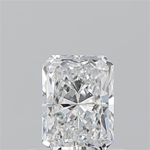 Picture of Natural Diamond 0.51 Carats, Radiant with  Cut, E Color, SI1 Clarity and Certified by GIA