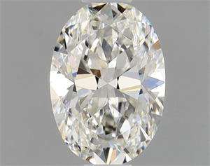 Picture of Natural Diamond 0.50 Carats, Oval with  Cut, H Color, VVS1 Clarity and Certified by GIA