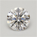Del inventario de diamantes de laboratorio, 0.87 quilates, Redondo , Color D, claridad VS1 y certificado IGI