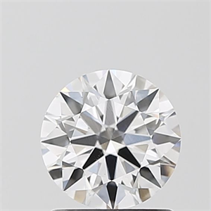 Picture of Lab Grown Diamond 1.08 Carats, Round with Ideal Cut, D Color, VVS2 Clarity and Certified by IGI
