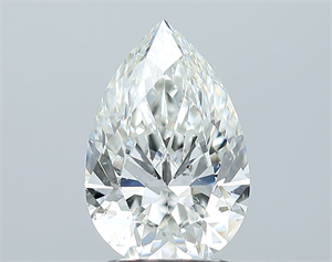 Foto Diamante Natural 2.02 quilates, De pera , Color H, claridad SI2 y certificado GIA de