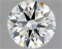 Diamante Natural 1.51 quilates, Redondo , Color H, claridad VS1 y certificado GIA