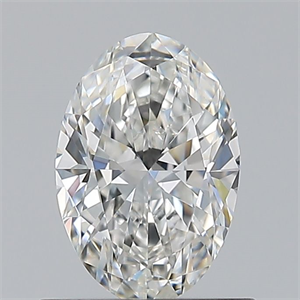 Picture of Natural Diamond 0.70 Carats, Oval with  Cut, F Color, VVS2 Clarity and Certified by GIA