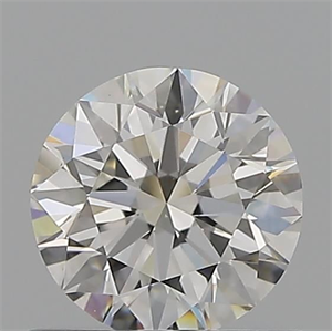 Picture of Natural Diamond 0.70 Carats, Round with Excellent Cut, H Color, VS2 Clarity and Certified by GIA