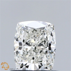 Picture of Natural Diamond 0.71 Carats, Cushion with  Cut, K Color, IF Clarity and Certified by GIA