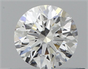 Diamante Natural 0.42 quilates, Redondo , Color E, claridad VS2 y certificado GIA