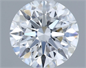 Del inventario de diamantes de laboratorio, 1.02 quilates, Redondo , Color D, claridad VVS2 y certificado IGI