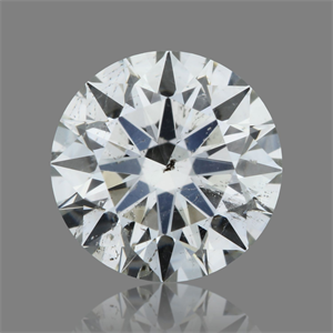 Foto Diamante Natural 0.56 quilates, Redondo , Color J, claridad SI2 y certificado GIA de