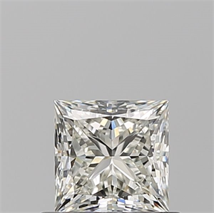 Foto Diamante Natural 0.70 quilates, Princesa , Color J, claridad IF y certificado GIA de
