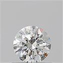 Diamante Natural 0.51 quilates, Redondo , Color J, claridad VVS1 y certificado GIA