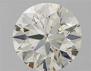 Picture of Natural Diamond 0.70 Carats, Round with Excellent Cut, K Color, VS1 Clarity and Certified by IGI