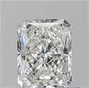 Diamante Natural 0.70 quilates, Radiante , Color H, claridad VVS1 y certificado GIA