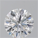 Natural Diamond 0.71 Carats, Round with Excellent Cut, F Color, VS2 Clarity and Certified by GIA