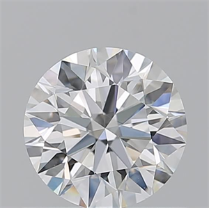 Picture of Natural Diamond 0.71 Carats, Round with Excellent Cut, F Color, VS2 Clarity and Certified by GIA