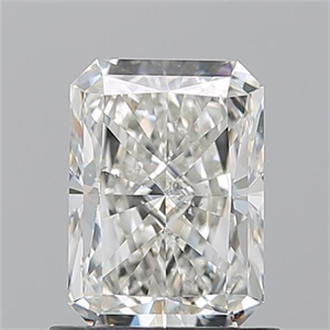 Picture of Natural Diamond 1.01 Carats, Radiant with  Cut, I Color, SI1 Clarity and Certified by GIA