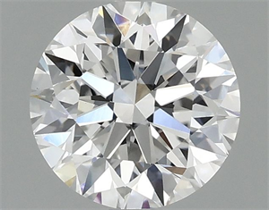Picture of Lab Grown Diamond 1.37 Carats, Round with Excellent Cut, E Color, VS1 Clarity and Certified by IGI