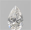 Diamante Natural 0.51 quilates, De pera , Color G, claridad VS2 y certificado GIA