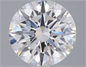 Del inventario de diamantes de laboratorio, 3.07 quilates, Redondo , Color D, claridad VVS2 y certificado IGI