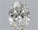 Diamante Natural 2.51 quilates, Ovalado , Color F, claridad SI1 y certificado GIA