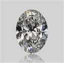 Diamante Natural 0.50 quilates, Ovalado , Color F, claridad VVS1 y certificado GIA