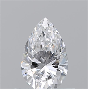 Picture of Natural Diamond 0.50 Carats, Pear with  Cut, D Color, VS1 Clarity and Certified by GIA