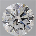 Del inventario de diamantes de laboratorio, 5.52 quilates, Redondo , Color F, claridad VVS2 y certificado IGI