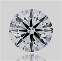 Diamante Natural 0.51 quilates, Redondo , Color F, claridad VS2 y certificado GIA