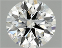 Lab Grown Diamond 0.97 Carats, Round with Ideal Cut, E Color, VS1 Clarity and Certified by IGI