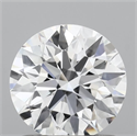 Lab Grown Diamond 1.01 Carats, Round with Ideal Cut, D Color, VVS1 Clarity and Certified by IGI