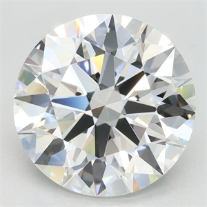 Picture of Lab Grown Diamond 4.55 Carats, Round with Ideal Cut, F Color, IF Clarity and Certified by IGI