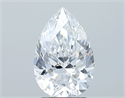Natural Diamond 2.51 Carats, Pear with  Cut, D Color, VS1 Clarity and Certified by GIA