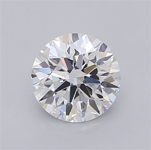 Picture of Lab Grown Diamond 1.04 Carats, Round with Ideal Cut, D Color, VVS2 Clarity and Certified by IGI