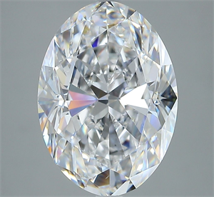 Foto Diamante Natural 5.01 quilates, Ovalado , Color D, claridad SI1 y certificado GIA de