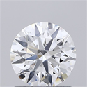 Lab Grown Diamond 1.05 Carats, Round with Ideal Cut, D Color, VVS1 Clarity and Certified by IGI