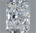 Natural Diamond 0.60 Carats, Radiant with  Cut, D Color, VS1 Clarity and Certified by GIA