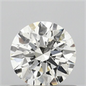 Diamante Natural 0.60 quilates, Redondo , Color J, claridad SI2 y certificado GIA