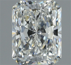 Picture of Natural Diamond 1.01 Carats, Radiant with  Cut, G Color, VS1 Clarity and Certified by GIA