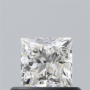 Picture of Natural Diamond 0.52 Carats, Princess with  Cut, I Color, VVS1 Clarity and Certified by GIA