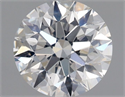 Natural Diamond 0.70 Carats, Round with Excellent Cut, E Color, SI1 Clarity and Certified by GIA