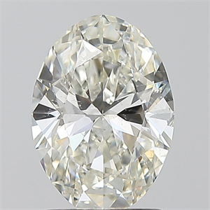 Foto Diamante Natural 1.50 quilates, Ovalado , Color K, claridad SI2 y certificado GIA de