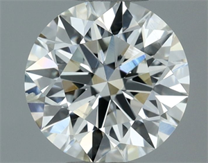 Picture of Natural Diamond 0.70 Carats, Round with Excellent Cut, I Color, SI2 Clarity and Certified by GIA